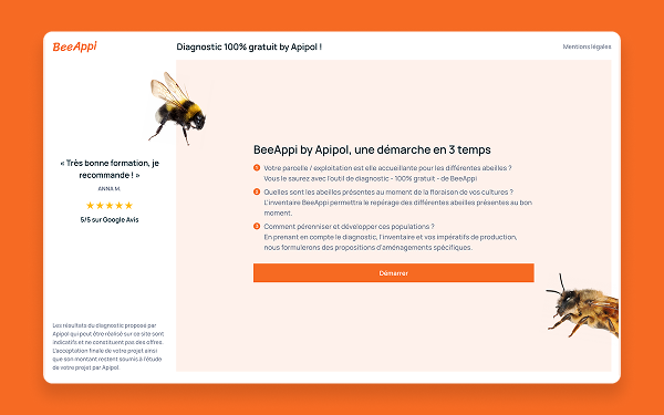 Simulateur BeeAppi développé par Topicimes